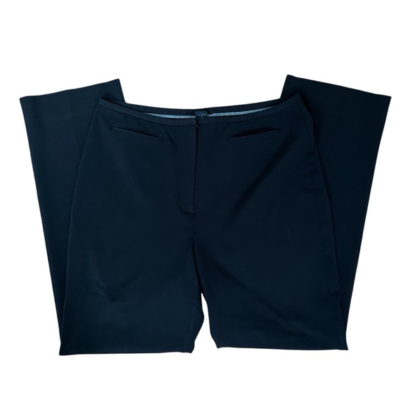 The Limited Stretch Size 12 Black Flat Front Dress Pants - Picture 7 of 7